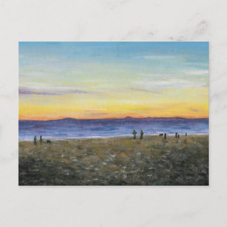 Cartão postal de praias Portobello