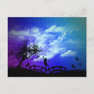 Cartão postal de primavera