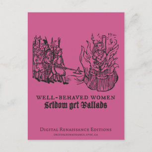 Cartão postal de problema e luta Tudor