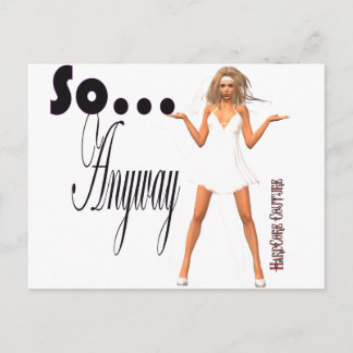 Cartão Postal De Qualquer Forma