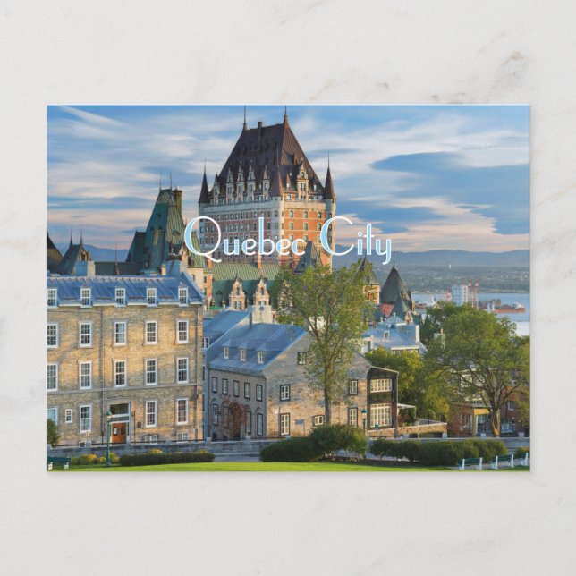 CARTÃO POSTAL DE QUÉBEC (Frente)