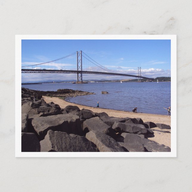 Cartão postal de Queensferry Sul (Frente)