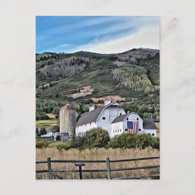 Cartão postal de recordações de Park City (Frente)