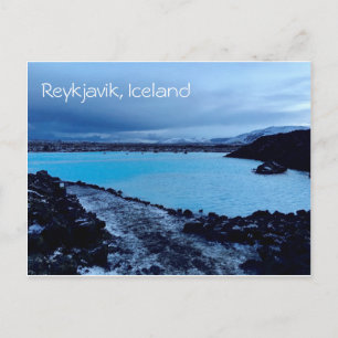 Cartão postal de Reiquiavique Islândia Blue Lagoon
