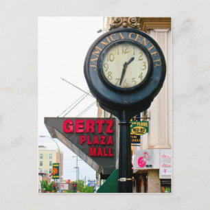 Cartão postal de relógio de ferro fundido no Jam