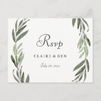 Cartão postal de resposta para todas as ocasiões c