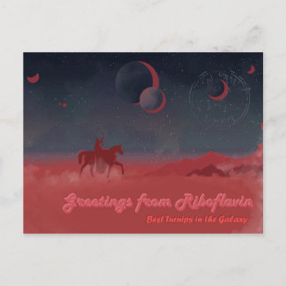 Cartão Postal de Riboflavina