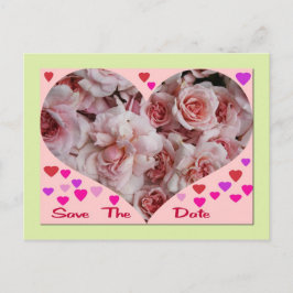 Cartão postal de Roses Save The Date
