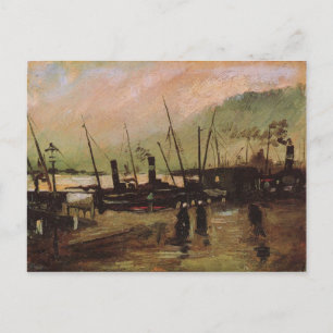 Cartão Postal De Ruijterkade em Amesterdã, Vincent van Gogh
