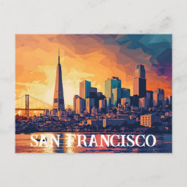 Cartão postal de San Francisco