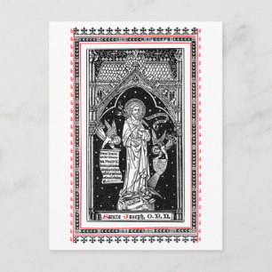Cartão postal de São José, Padroeiro da Igreja (DT