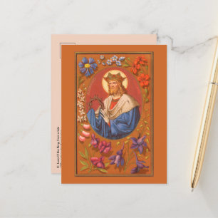 Cartão postal de São Luís IX, o Rei (PM 05)