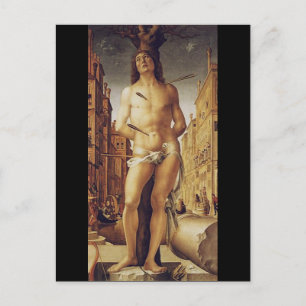 Cartão postal de São Sebastião por Liberale da Ver