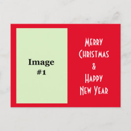 cartão postal de saudação de Natal