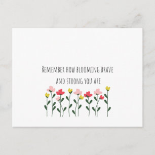 Cartão postal de saúde mental