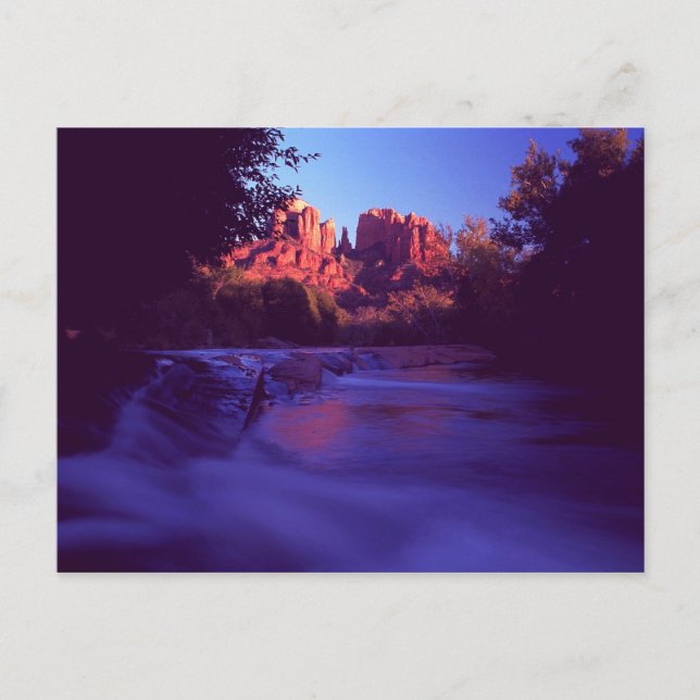 Cartão postal de Sedona Arizona (Frente)