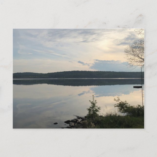 Cartão postal de serenidade (Frente)