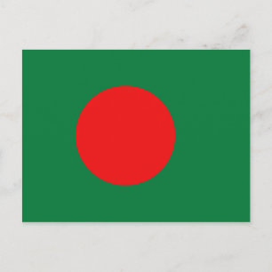 Cartão postal de Sinalizador Bangladesh
