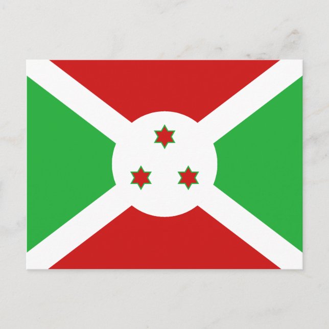 Cartão postal de Sinalizador Burundi (Frente)