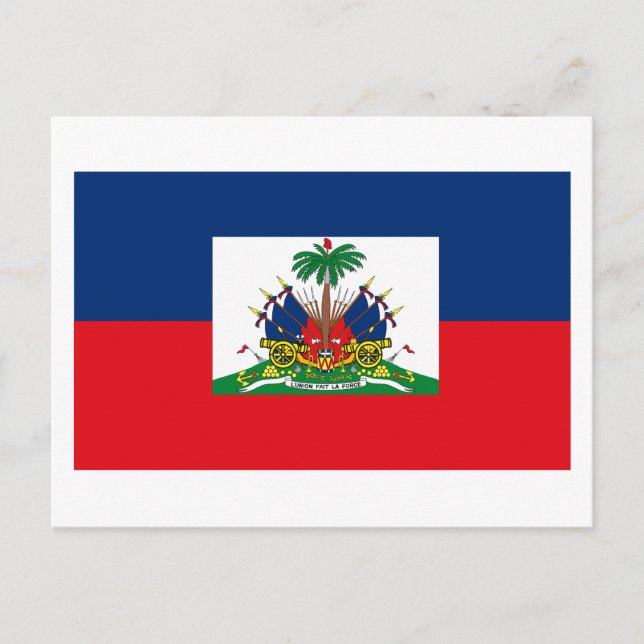 Cartão postal de Sinalizador do Haiti (Frente)