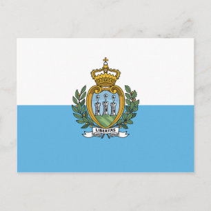 Cartão postal de Sinalizador San Marino