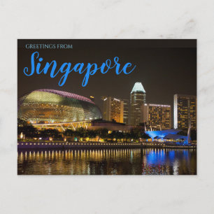 Cartão Postal de Singapura