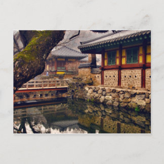 Cartão postal de Songgwangsa, Coreia do Sul