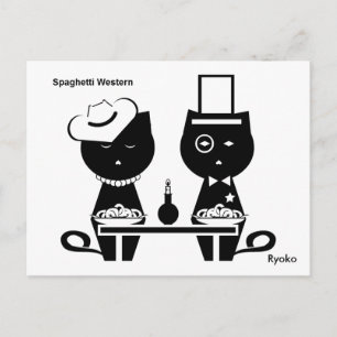 Cartão Postal de Spaghetti Western