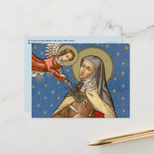 Cartão postal de Sta. Teresa de Ávila (SAU 28)