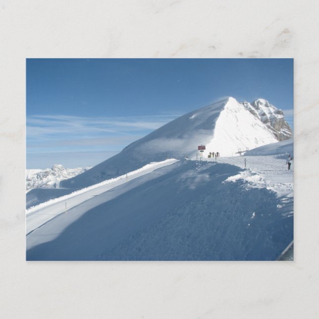 Cartão postal de suiça (Frente)