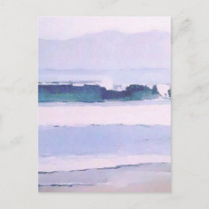 Cartão postal de surf da Praia de Veneza