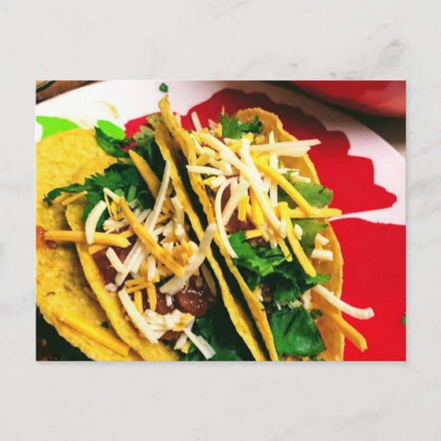 Cartão Postal de Tacos (Frente)