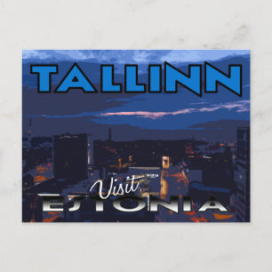 Cartão postal de Tallinn, Visit Estonia