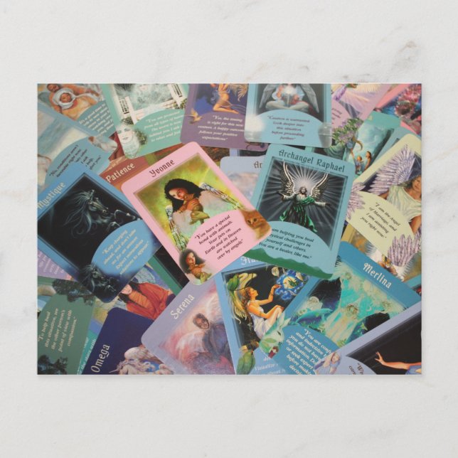 cartão postal de tarot (Frente)