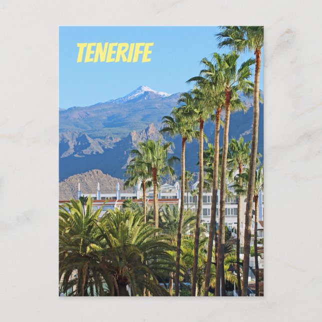 Cartão postal de Tenerife! (Frente)
