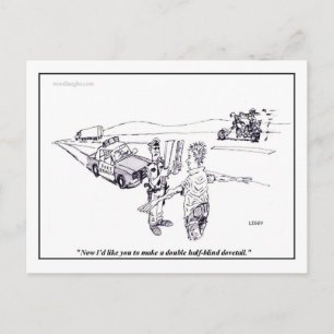 Cartão postal de teste de sobriedade de campo