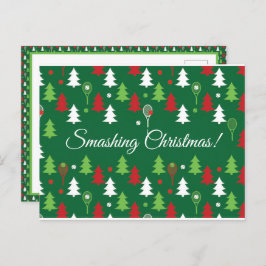 Cartão Postal 💚 de texto personalizado 💔 🤍 tênis Natal