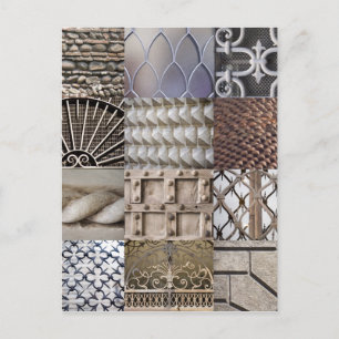 Cartão postal de textura Verona