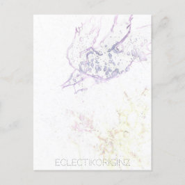 Cartão Postal de Tinta Mágica