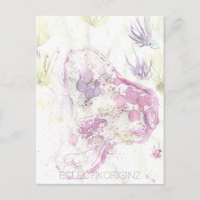 Cartão postal de tinta mágica (Frente)