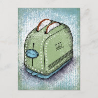 Cartão Postal de Torradeira