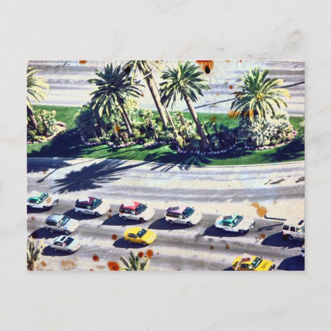 Cartão postal de trânsito de Las Vegas (Frente)