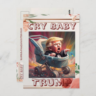 Cartão postal de Trump para Bebê