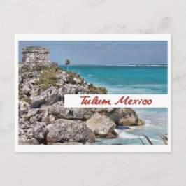 Cartão postal de Tulum, México