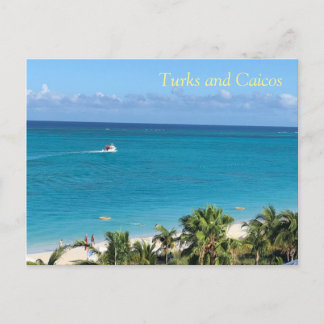 Cartão postal de Turks e Caicos