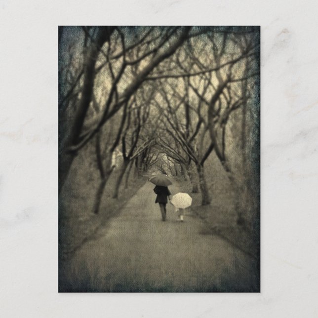 Cartão postal de um passeio no parque (Frente)