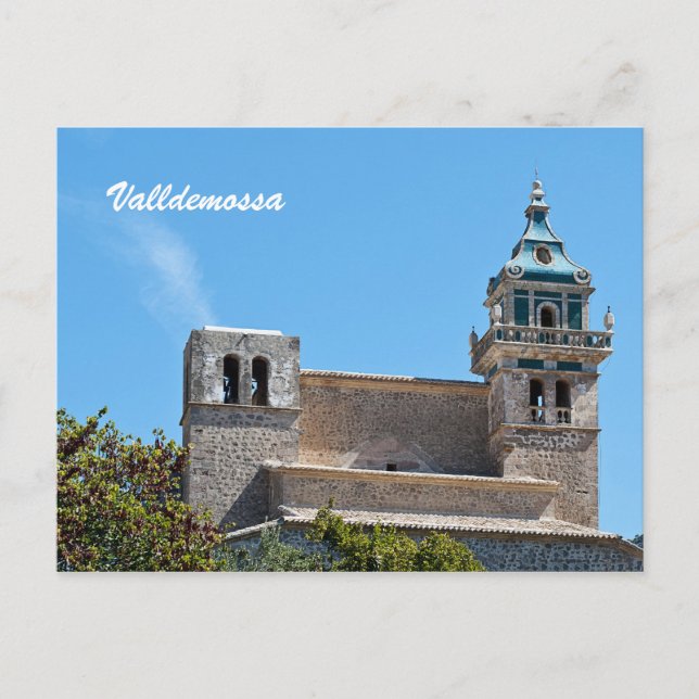 Cartão Postal de Valldemossa (Frente)