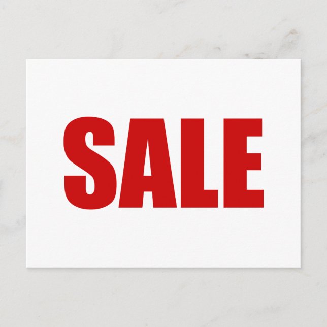 CARTÃO POSTAL DE VENDA (Frente)