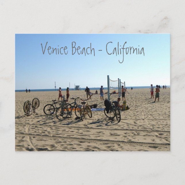 Cartão postal de Venice Beach! (Frente)