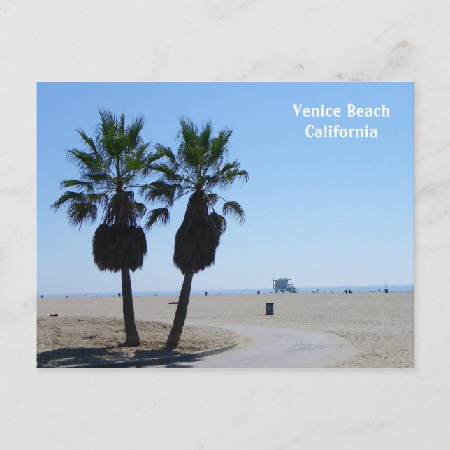 Cartão postal de Venice Beach! (Frente)
